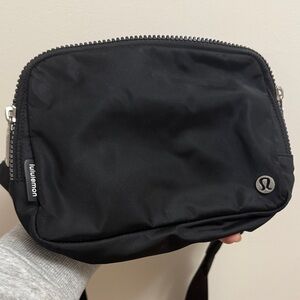 lululemon athletica Black Belt Bag - larger size